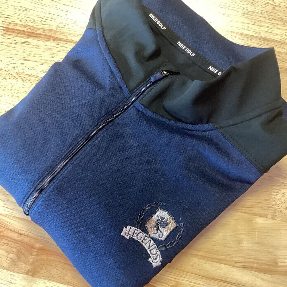 Mens Nike Golf Short Sleeved 1/4 Zip Pullover‎ "Legends" XL